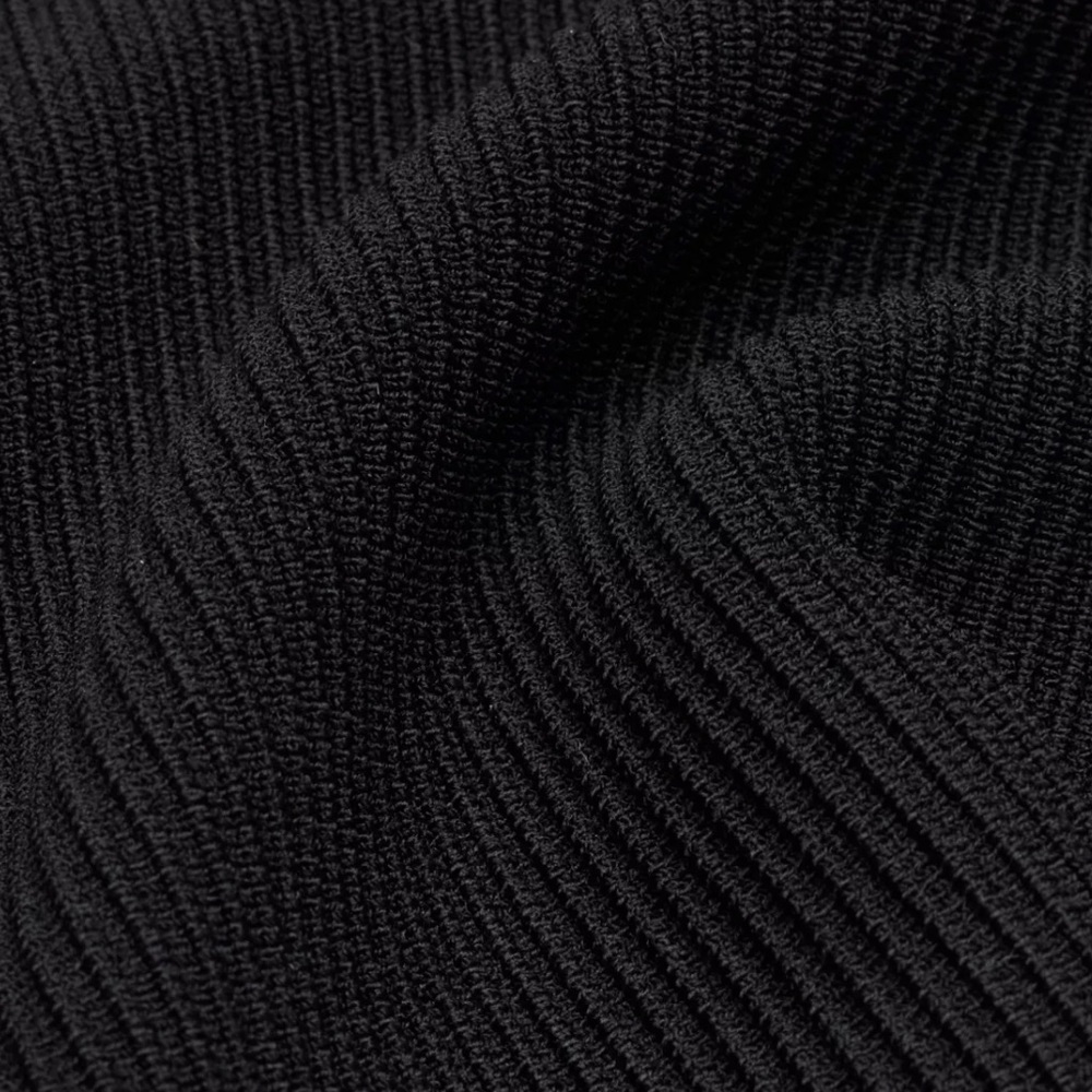 Babaton Sculpt Knit Tube Top - XS BLACK - Picture 4 of 6